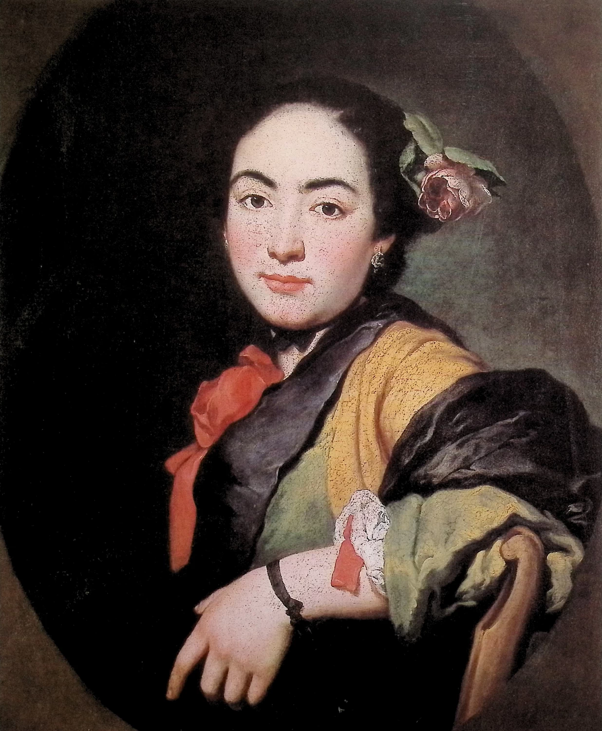 Giacomo Ceruti, il Pitocchetto - 241, Ragazza con rosa tra i capelli